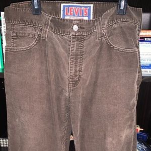 Vintage Levi’s 549 Brown Corduroy Original Jeans